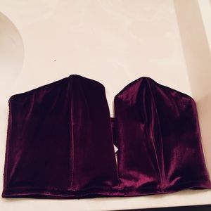 Victoria’s Secret Velvet Corset Bralette